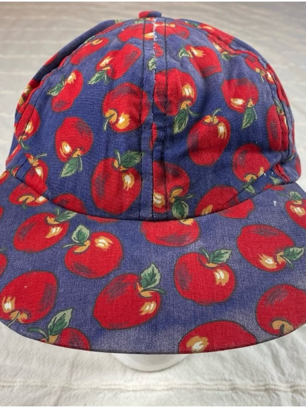Vintage Cherries AOP Low-Profile Hat Made In USA Snapback All Over Print Cap